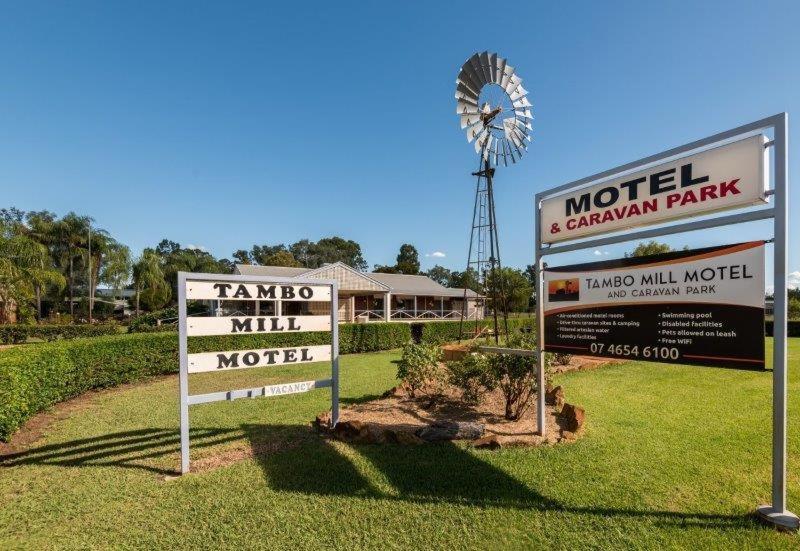 Tambo Mill Motel & Caravan Park Eksteriør billede